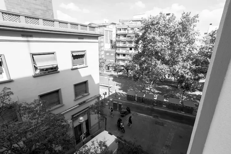 Foto de vistas en un piso en alquiler