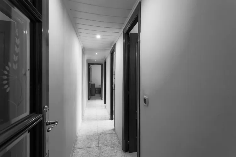 Foto de pasillo en un piso en alquiler