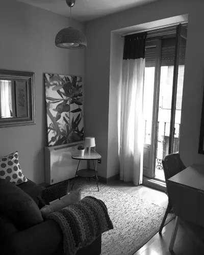 Foto de salón en un piso en alquiler