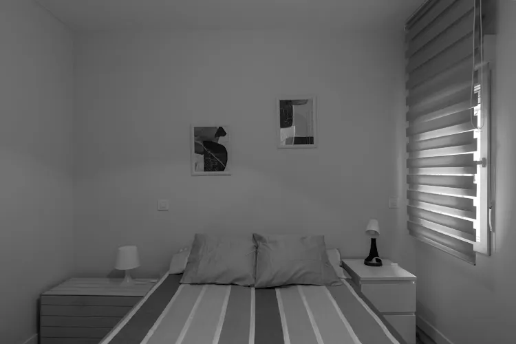 Foto de dormitorio en un piso en alquiler