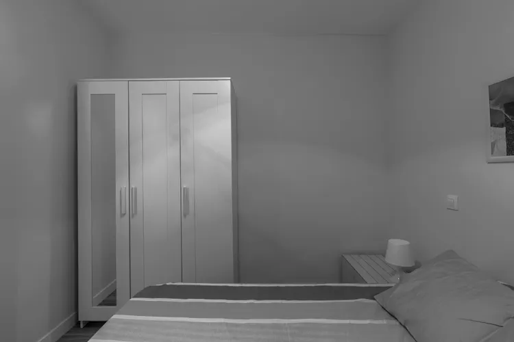 Foto de dormitorio en un piso en alquiler