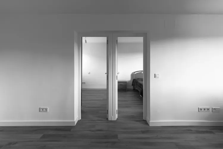 Foto de detalles en un piso en alquiler