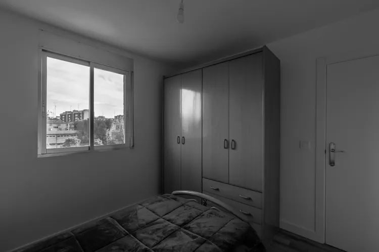 Foto de dormitorio en un piso en alquiler