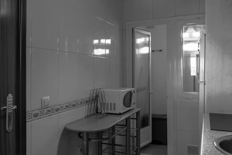 Foto de cocina en un piso en alquiler
