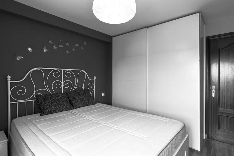 Foto de dormitorio en un piso en alquiler