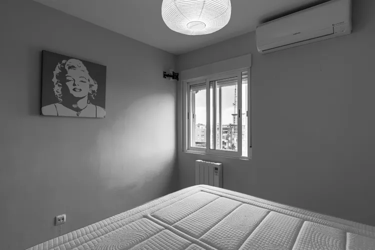 Foto de dormitorio en un piso en alquiler