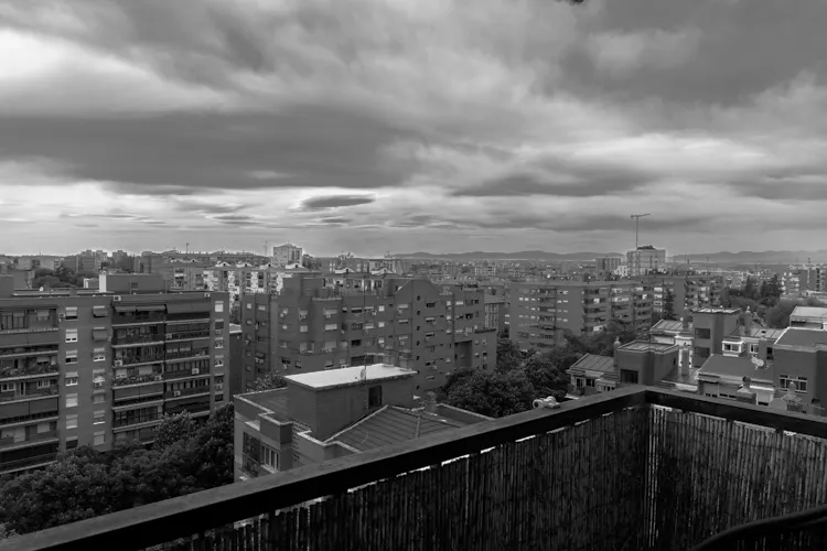 Foto de vistas en un piso en alquiler