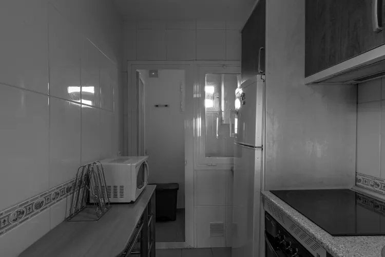 Foto de cocina en un piso en alquiler