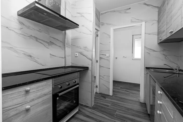 Foto de cocina en un piso en alquiler