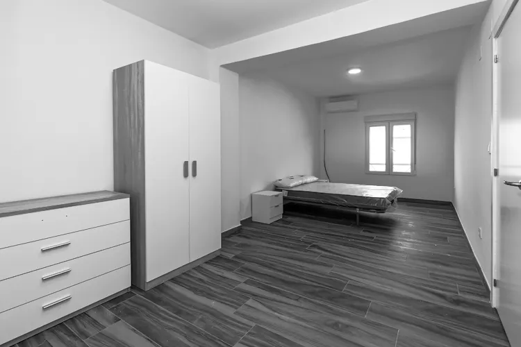 Foto de dormitorio en un piso en alquiler