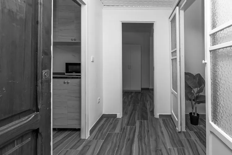 Foto de pasillo en un piso en alquiler