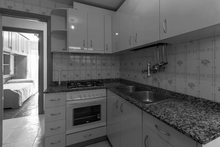 Foto de cocina en un piso en alquiler