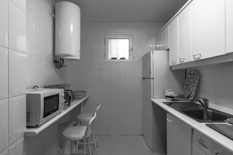 Foto de cocina en un piso en alquiler