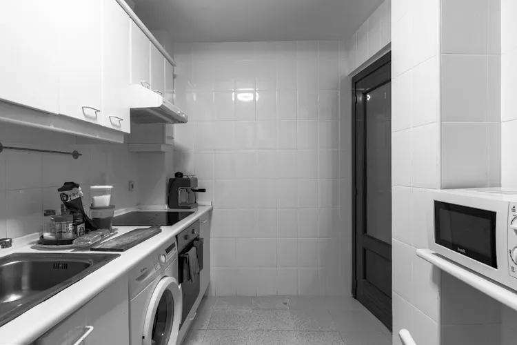 Foto de cocina en un piso en alquiler