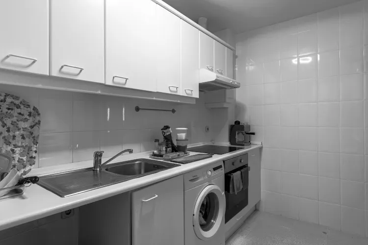 Foto de cocina en un piso en alquiler