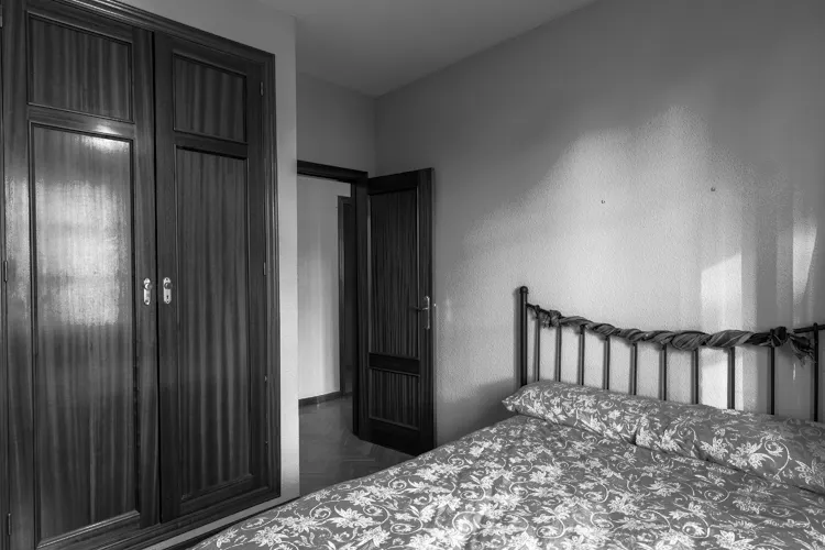Foto de dormitorio en un piso en alquiler