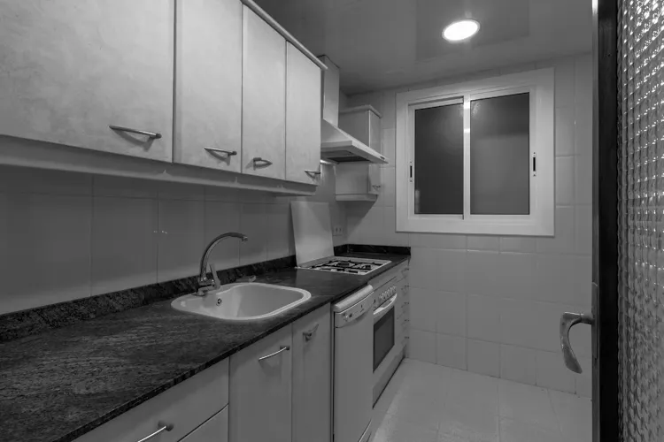 Foto de cocina en un piso en alquiler