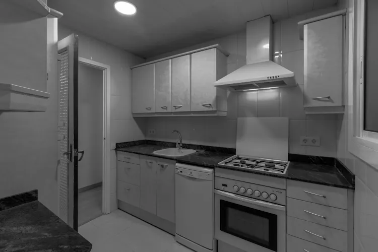Foto de cocina en un piso en alquiler