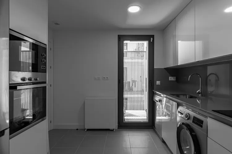 Foto de cocina en un piso en alquiler