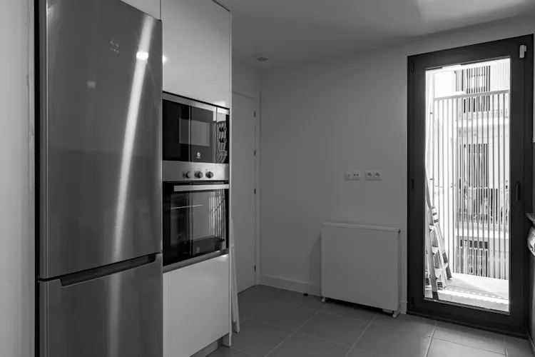 Foto de cocina en un piso en alquiler