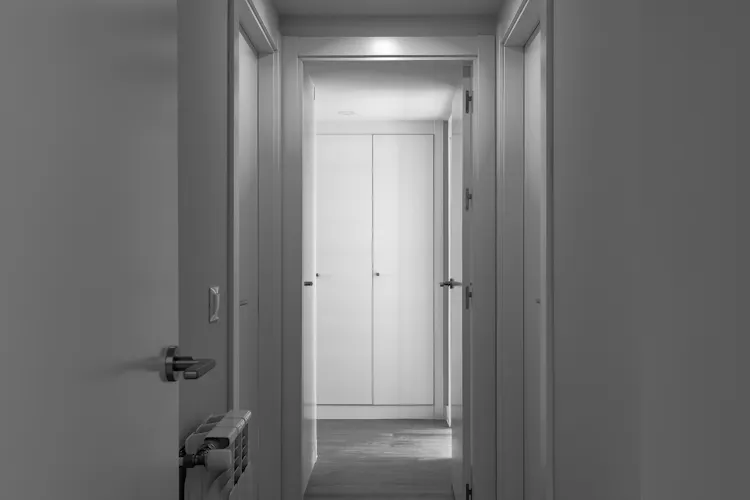 Foto de pasillo en un piso en alquiler