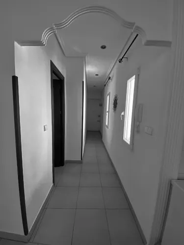 Foto de pasillo en un piso en alquiler