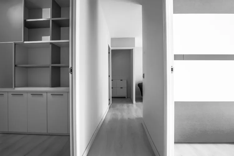 Foto de pasillo en un piso en alquiler