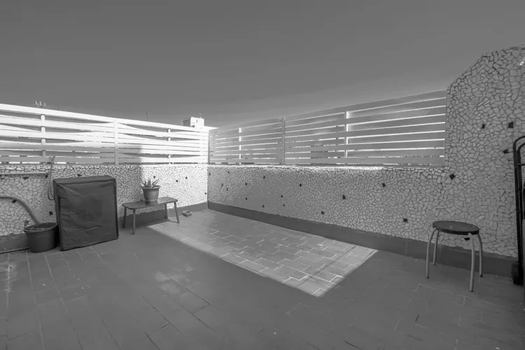 Foto de terraza en un piso en alquiler