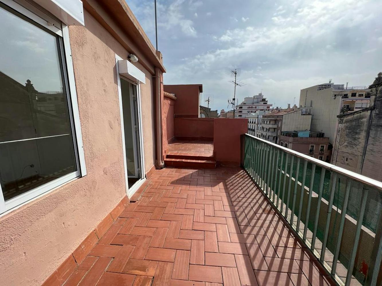Photo of the terrace in a flat for rent