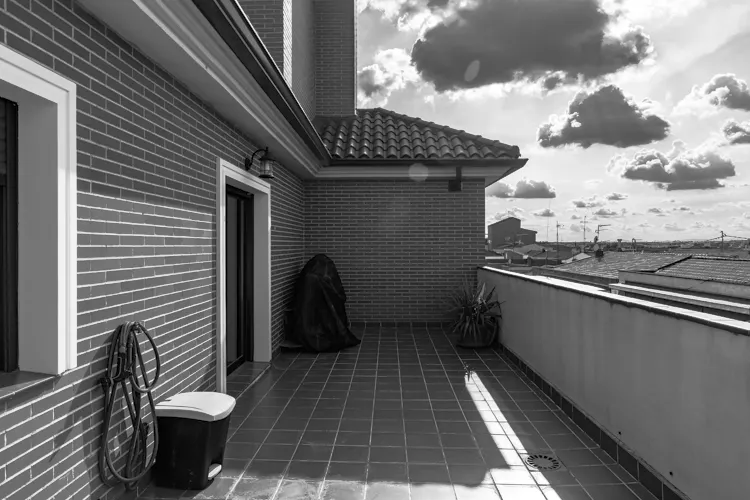 Foto de terraza en un piso en alquiler