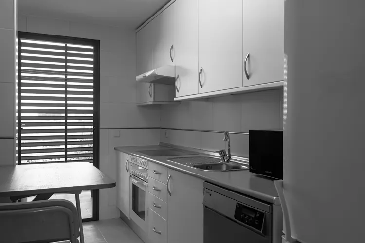 Foto de cocina en un piso en alquiler