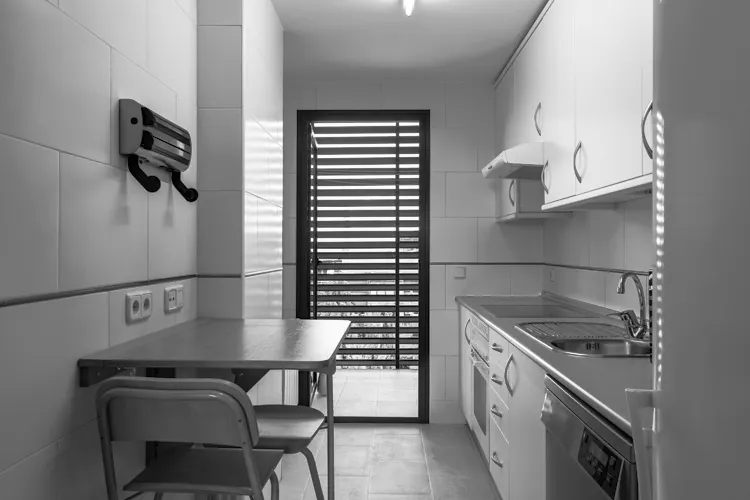 Foto de cocina en un piso en alquiler