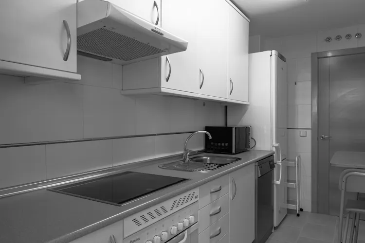 Foto de cocina en un piso en alquiler