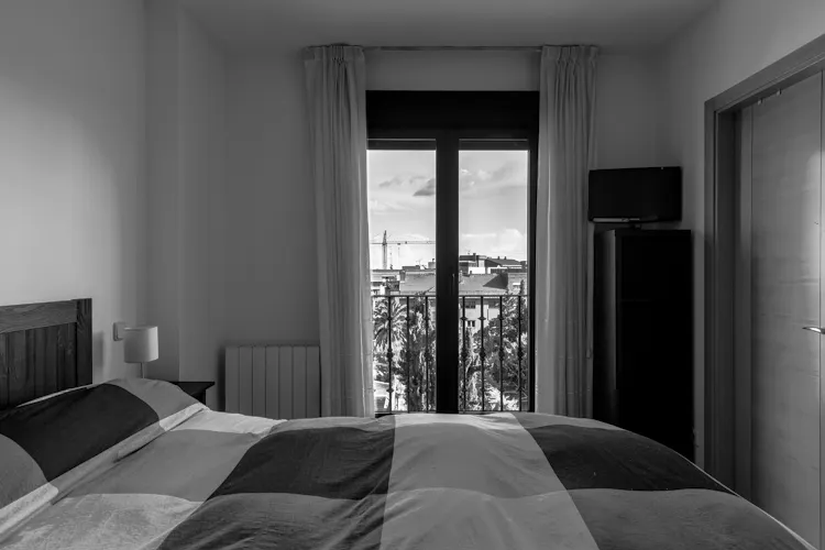 Foto de dormitorio en un piso en alquiler