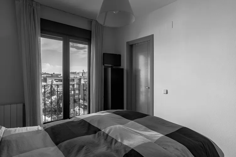 Foto de dormitorio en un piso en alquiler