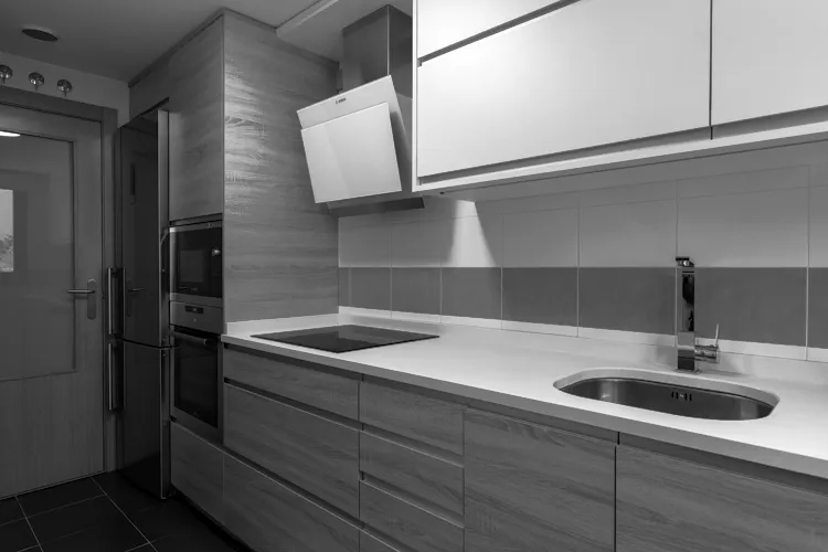 Foto de cocina en un piso en alquiler