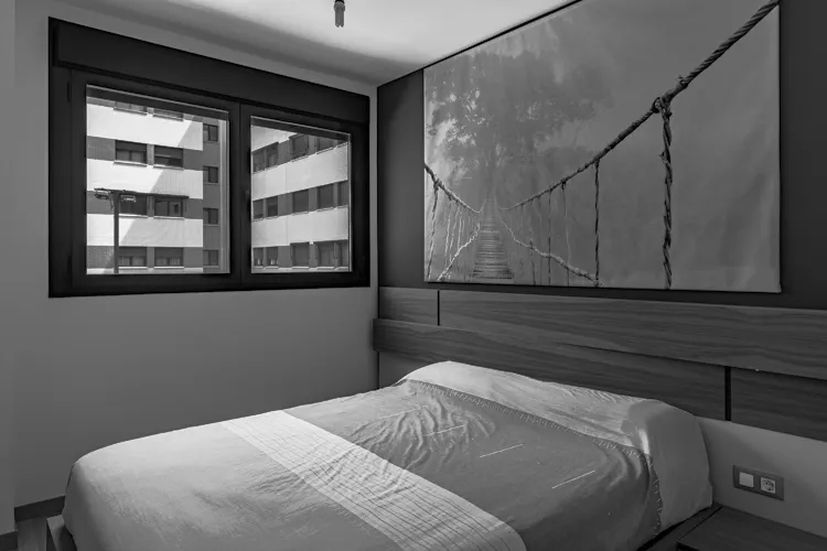 Foto de dormitorio en un piso en alquiler