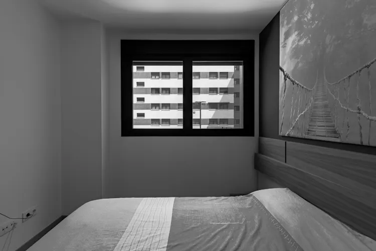 Foto de dormitorio en un piso en alquiler