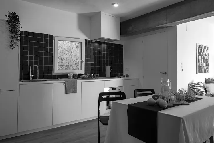 Foto de cocina en un piso en alquiler