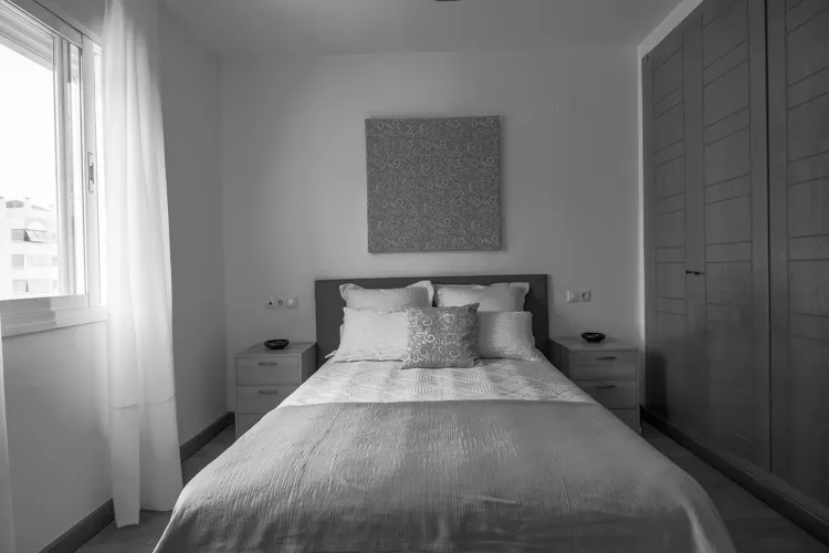 Foto de dormitorio en un piso en alquiler