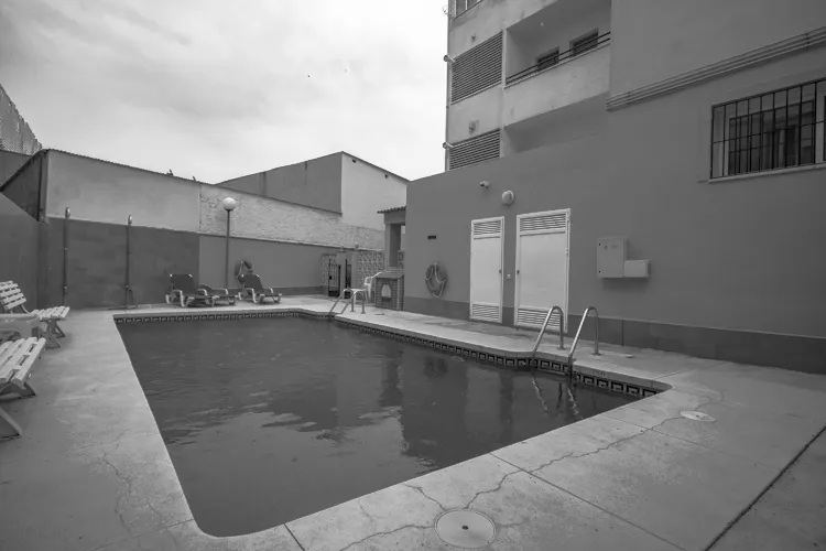 Foto de piscina en un piso en alquiler