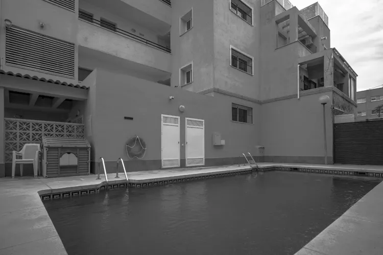 Foto de piscina en un piso en alquiler