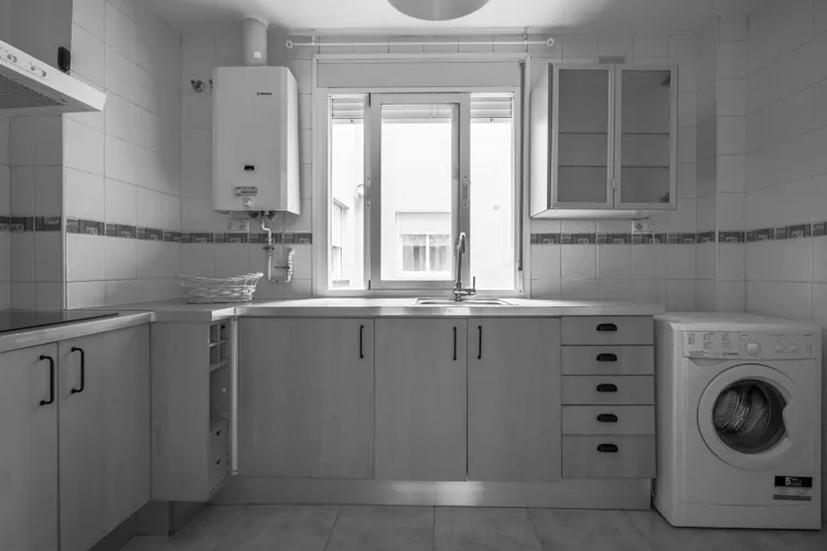 Foto de cocina en un piso en alquiler