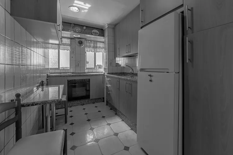 Foto de cocina en un piso en alquiler