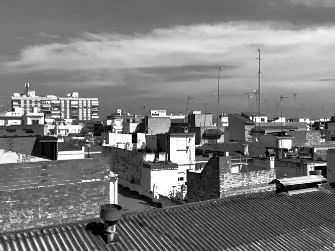 Foto de vistas en un piso en alquiler
