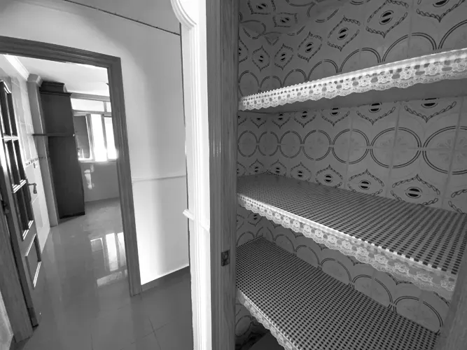 Foto de detalles en un piso en alquiler