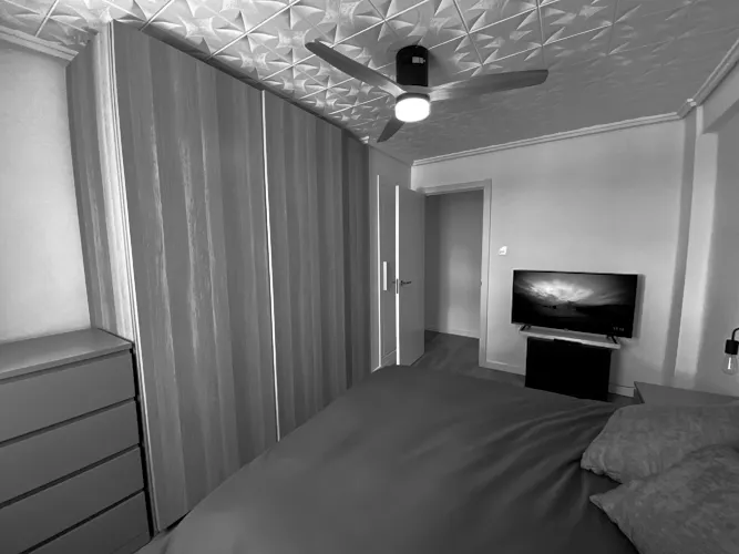 Foto de dormitorio en un piso en alquiler