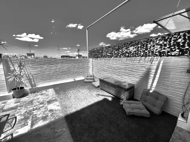 Foto de terraza en un piso en alquiler