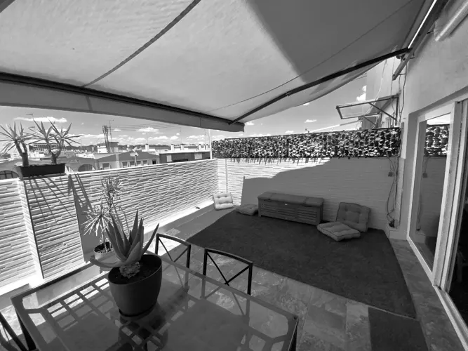 Foto de terraza en un piso en alquiler