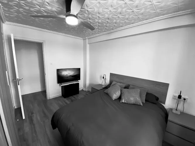 Foto de dormitorio en un piso en alquiler